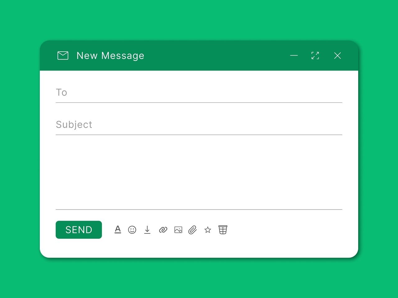 Ilustração de captura de contatos em anúncio online com formulário simples